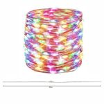 Casa si Gradina - Decoratiuni - Decoratiuni de sezon - Instalatie luminoasa de Craciun cu Telecomanda si Temporizator, 300 LED-uri, Alimentare USB, 8 Moduri de Iluminare, Rezistenta l - Infinity.ro