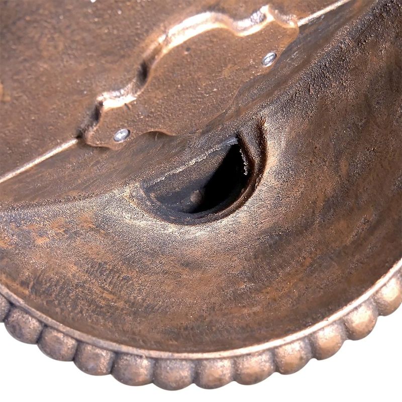 Casa si Gradina - Sanitare - Chiuveta bucatarie si accesorii - Chiuvete bucatarie - Chiuveta de gradina, fonta, bronz antic, 41x21x76.5 cm, Strend Pro - Infinity.ro