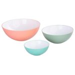 Casa si Gradina - Bucatarie si vesela - Vesela si tacamuri - Farfurii si boluri - Boluri salata, plastic, set 3 buc, 0.6/1.5/3 L, MagicHome - Infinity.ro