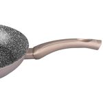 Casa si Gradina - Bucatarie si vesela - Vase pentru gatit - Tigai si seturi - Tigaie, Coffee Brown Line, 26 cm, MagicHome - Infinity.ro