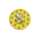 Casa si Gradina - Bucatarie si vesela - Organizare si depozitare bucatarie - Borcane si capace - Set 50 capace, model miere de albine, pentru borcane, FI 66 mm, multicolor - Infinity.ro