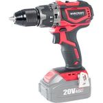 Casa si Gradina - Constructii - Scule electrice si accesorii - Masini de gaurit si insurubat - Masina de gaurit, insurubat (bormasina), cu percutie, 20 V Li-ion (acumulator neinclus), fara perii, mandrina 13 mm, Worcraft - Infinity.ro