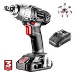 Casa si Gradina - Constructii - Scule electrice si accesorii - Masini de gaurit si insurubat - Masina de insurubat, de impact, cu acumulator 2 Ah, incarcator 18 V Li-ion, 180 Nm, 1/2", Graphite Energy - Infinity.ro