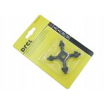 Casa si Gradina - Constructii - Scule electrice si accesorii - Seturi si accesorii pentru gaurit si insurubat - Cheie mandrina, universala, 4 capete, 6-13 mm, Drel - Infinity.ro
