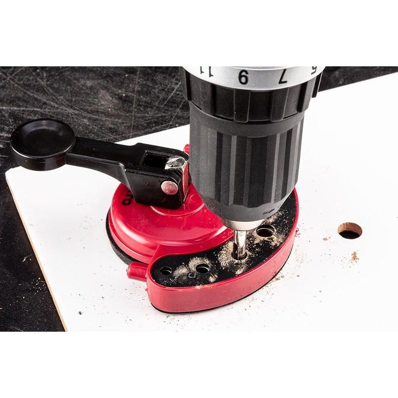 Casa si Gradina - Constructii - Scule electrice si accesorii - Seturi si accesorii pentru gaurit si insurubat - Ghidaj cu ventuza, cu 7 carote diamantate, 4-12 mm, Verto - Infinity.ro