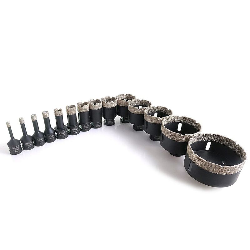 Casa si Gradina - Constructii - Scule electrice si accesorii - Seturi si accesorii pentru gaurit si insurubat - Carota diamantata, vacuum brazed, M14, 45 mm, Richmann Exclusive - Infinity.ro