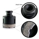 Casa si Gradina - Constructii - Scule electrice si accesorii - Seturi si accesorii pentru gaurit si insurubat - Carota diamantata, vacuum brazed, M14, 55 mm, Richmann Exclusive - Infinity.ro