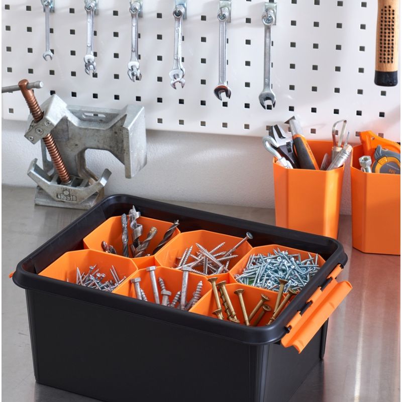 Casa si Gradina - Mobilier - Organizare si depozitare - Cutii depozitare - Organizator pentru cutii SmartStore Pro15, 13x12x15 cm - Infinity.ro