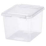 Casa si Gradina - Mobilier - Organizare si depozitare - Cutii depozitare - Cutie depozitare si organizare, cu capac, SmartStore Home 3, Plastic fara BPA, Transparent, 21x17x15 cm - Infinity.ro