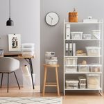 Casa si Gradina - Mobilier - Organizare si depozitare - Cutii depozitare - Cutie depozitare si organizare, cu capac, SmartStore Home 3, Plastic fara BPA, Transparent, 21x17x15 cm - Infinity.ro