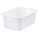 Casa si Gradina - Mobilier - Organizare si depozitare - Cutii depozitare - Cutie depozitare si organizare, SmartStore Recycled 15, din plastic reciclat, Alb, 10L, 37x28x15 cm - Infinity.ro