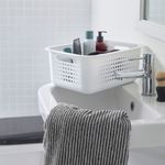Casa si Gradina - Mobilier - Organizare si depozitare - Cutii depozitare - Cutie depozitare si organizare, SmartStore Recycled 15, din plastic reciclat, Alb, 10L, 37x28x15 cm - Infinity.ro