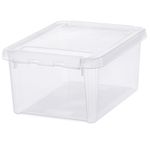 Casa si Gradina - Mobilier - Organizare si depozitare - Cutii depozitare - Cutie depozitare si organizare, cu capac, SmartStore Home 10, Plastic fara BPA, Transparent, 34x25x16 cm - Infinity.ro