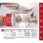 Casa si Gradina - Constructii - Scule electrice si accesorii - Seturi si accesorii pentru gaurit si insurubat - Carote diamantate profesionale, M14, set 5 buc, 20-68 mm, Strend Pro - Infinity.ro