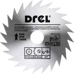 Casa si Gradina - Constructii - Scule electrice si accesorii - Accesorii fierastraie electrice - Disc circular 125 mm 24T, DREL - Infinity.ro