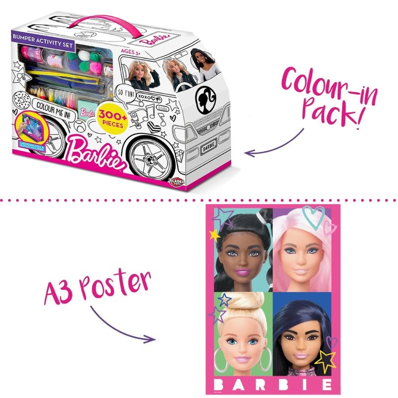 Jucarii, Copii si Bebe - Jucarii si jocuri - Jucarii & jocuri educative - Seturi de artizanat - Set Creativ Construieste si Personalizeaza Propriul Autobuz pentru Papusi, 300 piese, 4+ ani - Infinity.ro