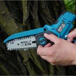 Casa si Gradina - Gradinarit si plante - Utilaje gradina - Fierastraie cu lant - Drujba electrica pentru crengi, 18V Li-ion (acumulator neinclus), 10 cm, SAS+ALL, Dedra - Infinity.ro