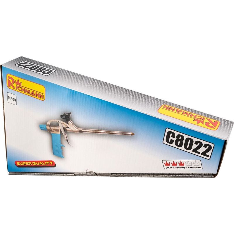 Casa si Gradina - Constructii - Scule electrice si accesorii - Pistoale de lipit - Pistol aplicat spuma, poliuretanica, cu 2 varfuri, 32 cm, Richmann - Infinity.ro