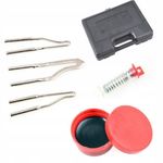 Casa si Gradina - Constructii - Scule electrice si accesorii - Pistoale de lipit - Pistol de lipit electric, 100 W, cu accesorii si geanta transport, Condor - Infinity.ro