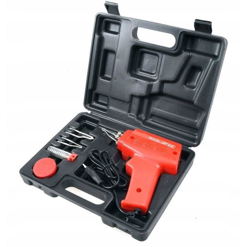 Casa si Gradina - Constructii - Scule electrice si accesorii - Pistoale de lipit - Pistol de lipit electric, 100 W, cu accesorii si geanta transport, Condor - Infinity.ro