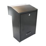 Casa si Gradina - Constructii - Depozitare, transport si protectie - Cutii postale - Cutie postala, auriu inchis, format C4, 29.5x23x40 cm, Damech - Infinity.ro