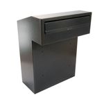 Casa si Gradina - Constructii - Depozitare, transport si protectie - Cutii postale - Cutie postala, auriu inchis, format C4, 29.5x23x40 cm, Damech - Infinity.ro