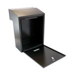 Casa si Gradina - Constructii - Depozitare, transport si protectie - Cutii postale - Cutie postala, auriu inchis, format C4, 29.5x23x40 cm, Damech - Infinity.ro