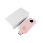 Ingrijire personala si Cosmetice - Sanatate si wellness - Articole wellness - Aparate si dispozitive de masaj - Centura abdominala cu incalzire si masaj, CRISTALIS SALE™, anti dureri menstruale si lombare, reincarcabila, alb - Infinity.ro