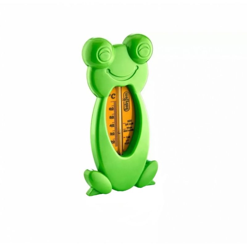 Jucarii, Copii si Bebe - Igiena si ingrijire - Baia bebelusului - Cadite bebe si accesorii baie - Termometru de baie si camera BabyJem Broscuta (Culoare: Gri) - Infinity.ro