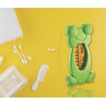 Jucarii, Copii si Bebe - Igiena si ingrijire - Baia bebelusului - Cadite bebe si accesorii baie - Termometru de baie si camera BabyJem Broscuta (Culoare: Gri) - Infinity.ro