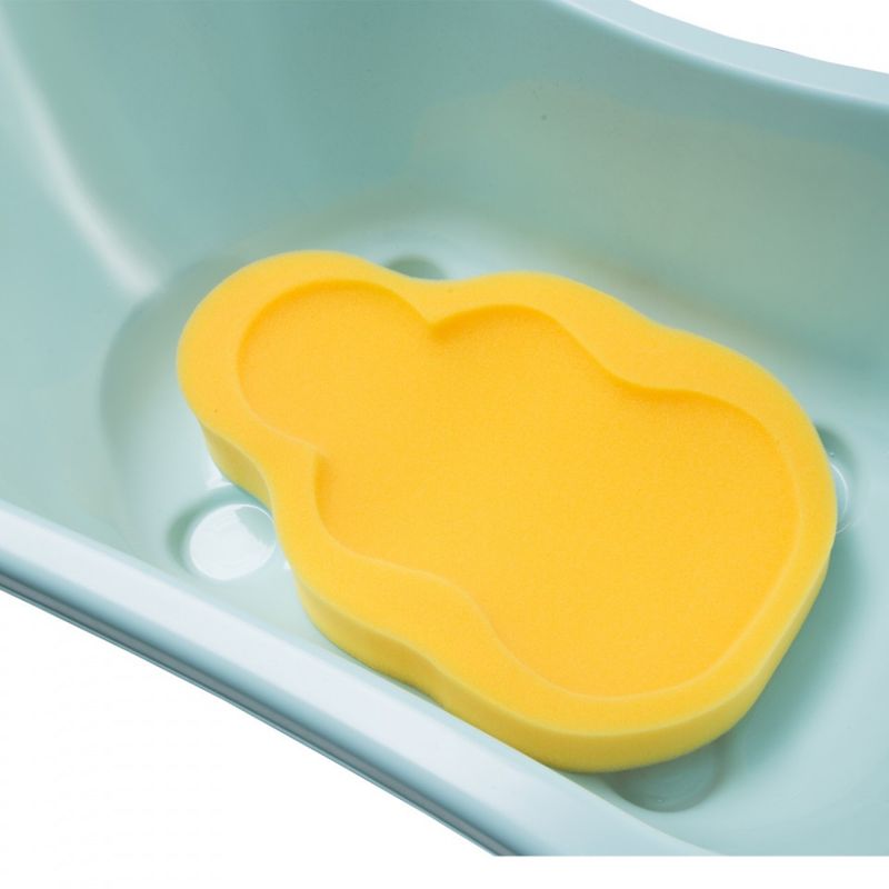 Jucarii, Copii si Bebe - Igiena si ingrijire - Baia bebelusului - Cadite bebe si accesorii baie - Burete suport pentru baie BabyJem (Culoare: Galben) - Infinity.ro