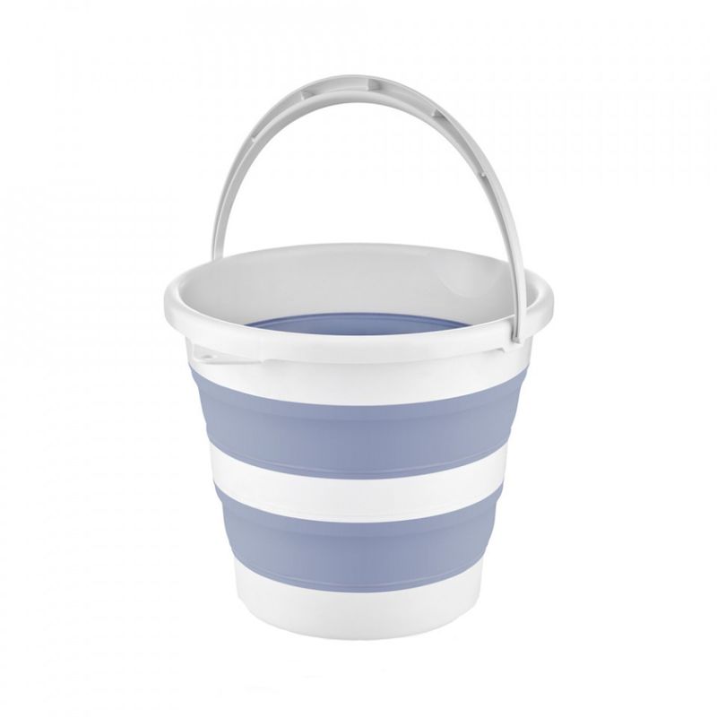 Jucarii, Copii si Bebe - Igiena si ingrijire - Baia bebelusului - Cadite bebe si accesorii baie - Galeata pliabila pentru baie BabyJem, 10l (Culoare: Roz) - Infinity.ro