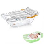 Jucarii, Copii si Bebe - Igiena si ingrijire - Baia bebelusului - Cadite bebe si accesorii baie - Salteluta de tip hamac pentru cadita BabyJem (Culoare: Gri) - Infinity.ro