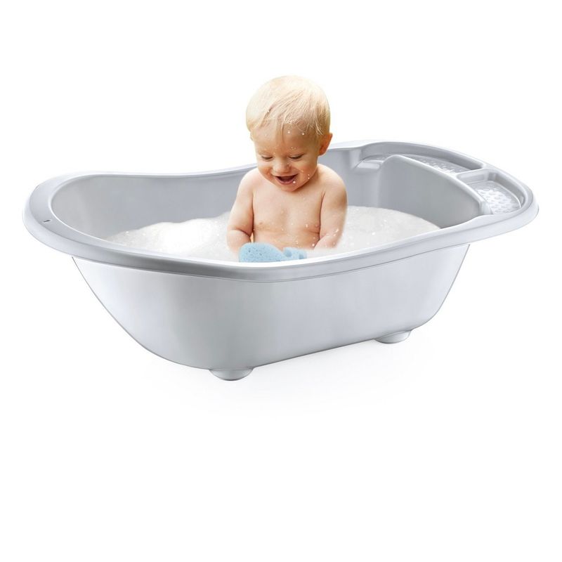 Jucarii, Copii si Bebe - Igiena si ingrijire - Baia bebelusului - Cadite bebe si accesorii baie - Cadita de baie bebe BabyJem (Culoare: Roz) - Infinity.ro