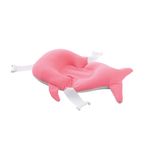 Jucarii, Copii si Bebe - Igiena si ingrijire - Baia bebelusului - Cadite bebe si accesorii baie - Salteluta suport pentru baita Balena, BabyJem, 35x50 cm (Culoare: Roz) - Infinity.ro