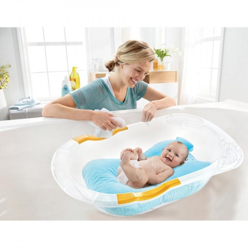 Jucarii, Copii si Bebe - Igiena si ingrijire - Baia bebelusului - Cadite bebe si accesorii baie - Salteluta suport pentru baita BabyJem (Culoare: Gri) - Infinity.ro