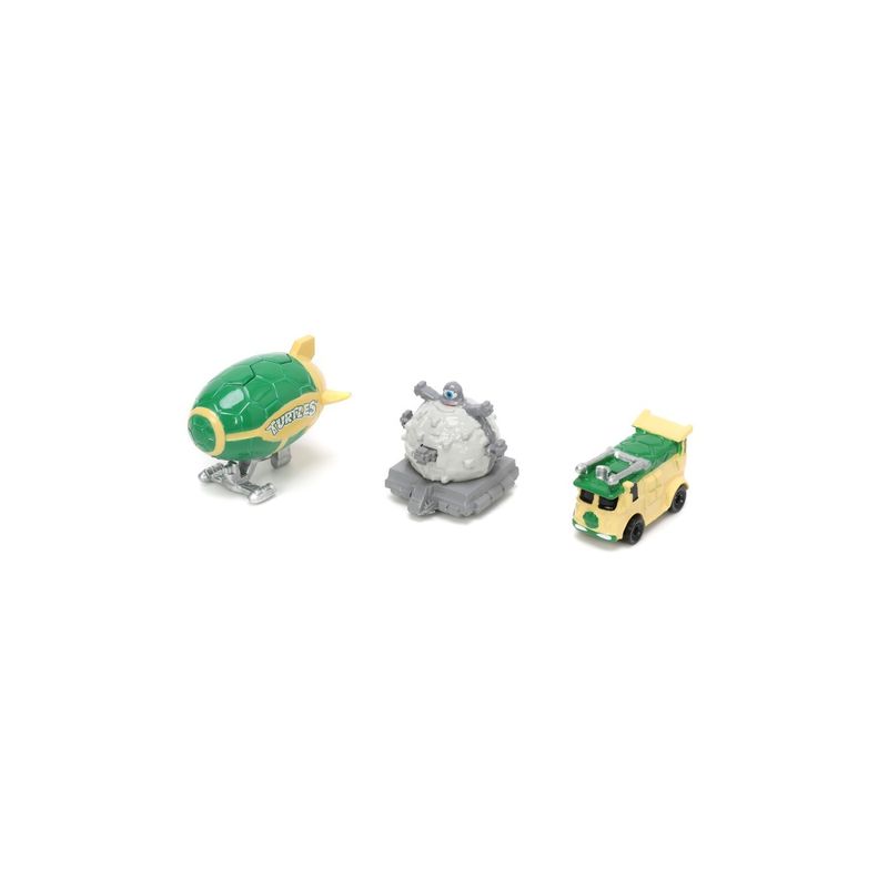 Jucarii, Copii si Bebe - Jucarii si jocuri - Vehicule si jucarii cu telecomanda - Masinute - Jada set 3 masinute metalice testoasele ninja 4cm - Infinity.ro