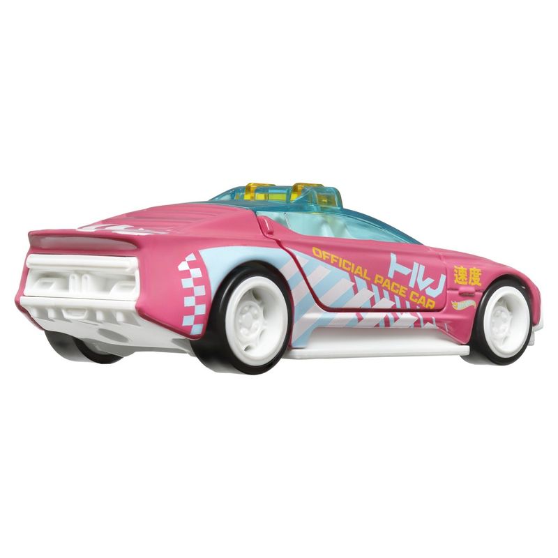 Jucarii, Copii si Bebe - Jucarii si jocuri - Vehicule si jucarii cu telecomanda - Masinute - Hot wheels masinuta metalica cu sistem pull back alpha pursuit scara 1:43 - Infinity.ro
