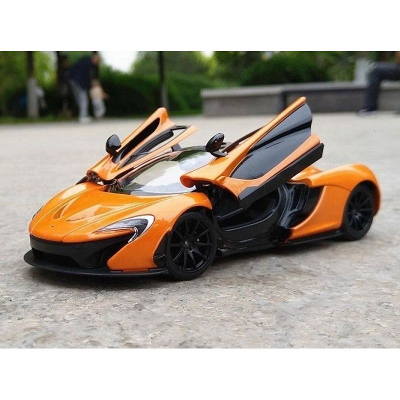 Jucarii, Copii si Bebe - Jucarii si jocuri - Vehicule si jucarii cu telecomanda - Masinute - Masinuta metalica mclaren p1 portocaliu scara 1 la 24 - Infinity.ro