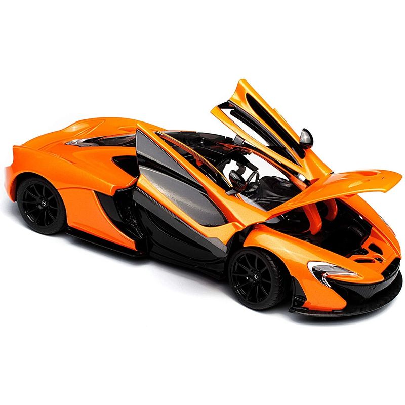 Jucarii, Copii si Bebe - Jucarii si jocuri - Vehicule si jucarii cu telecomanda - Masinute - Masinuta metalica mclaren p1 portocaliu scara 1 la 24 - Infinity.ro