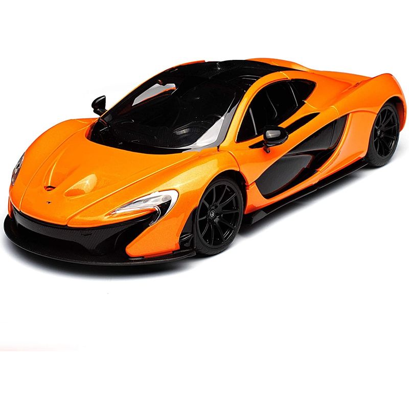 Jucarii, Copii si Bebe - Jucarii si jocuri - Vehicule si jucarii cu telecomanda - Masinute - Masinuta metalica mclaren p1 portocaliu scara 1 la 24 - Infinity.ro