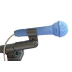 Jucarii, Copii si Bebe - Jucarii si jocuri - Jucarii de rol - Instrumente muzicale de jucarie - Set de tobe muzicale de jucarie pentru copii, cu scaunel, microfon si mixer, roz, LeanToys, 4835 - Infinity.ro