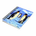 Carti si Birotica - Papetarie - Agende si calendare - Agende si carnete - Carnetel zoo, cu spirala, 3D, Antarctic Majesty - Infinity.ro