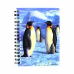 Carti si Birotica - Papetarie - Agende si calendare - Agende si carnete - Carnetel zoo, cu spirala, 3D, Antarctic Majesty - Infinity.ro