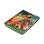 Carti si Birotica - Papetarie - Agende si calendare - Agende si carnete - Carnetel zoo, cu spirala, 3D, Sleepy Heads - Infinity.ro