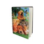 Carti si Birotica - Papetarie - Agende si calendare - Agende si carnete - Carnetel zoo, cu spirala, 3D, Sleepy Heads - Infinity.ro