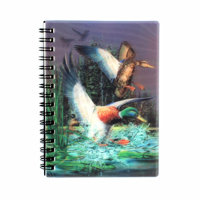 Carti si Birotica - Papetarie - Agende si calendare - Agende si carnete - Carnetel zoo, cu spirala, 3D, Ducks - Infinity.ro