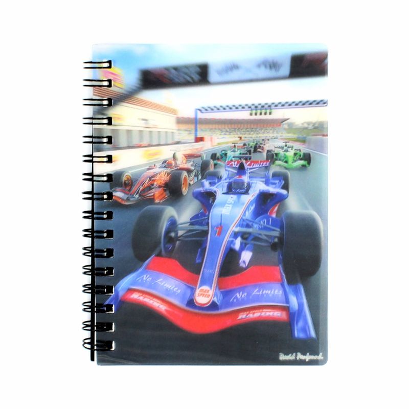 Carti si Birotica - Papetarie - Agende si calendare - Agende si carnete - Carnetel zoo, cu spirala, 3D, The Race - Infinity.ro