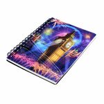 Carti si Birotica - Papetarie - Agende si calendare - Agende si carnete - Carnetel zoo, cu spirala, 3D, London Eye & Big Ben - Infinity.ro