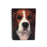 Carti si Birotica - Papetarie - Agende si calendare - Agende si carnete - Carnetel zoo, cu spirala, 3D, Beagle - Infinity.ro